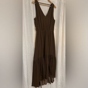 Banana Republic Deep Brown Maxi Dress